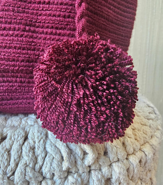 MOCHILA POMPONES S