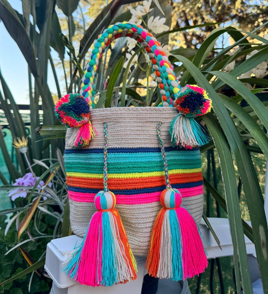 BORSA POMPONES M
